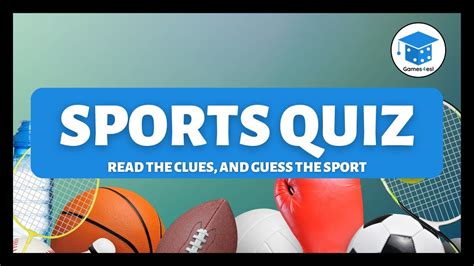 Easy Sports Quiz What Am I YouTube