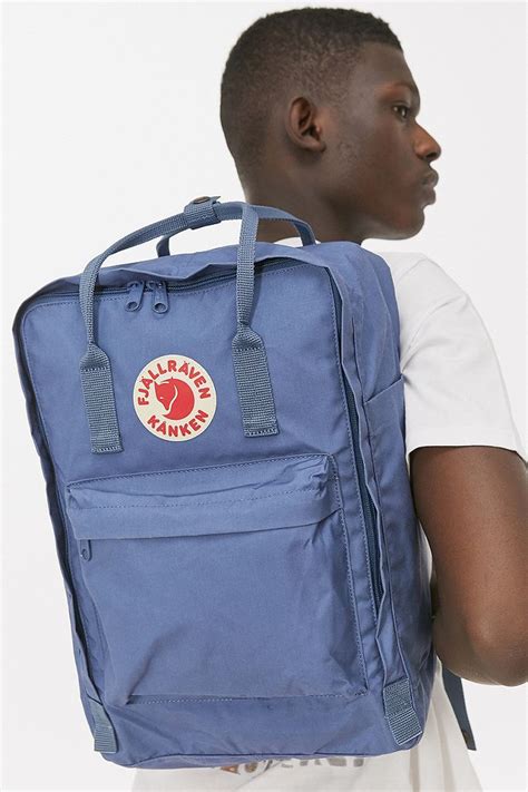 Fjallraven Kanken Blue Ridge 17 Inch Laptop Backpack Urban Outfitters Uk