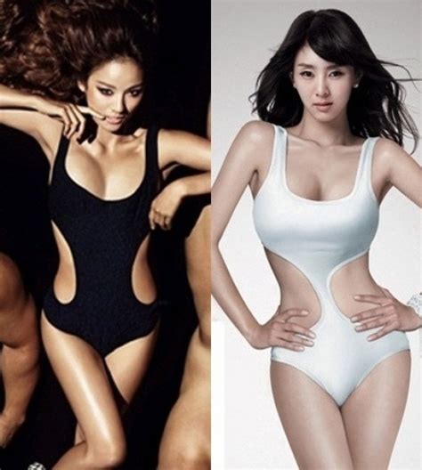 대유다 feed your hallyu daily needs lee hyori and g na s sexy swimsuit body figures amazed the fans