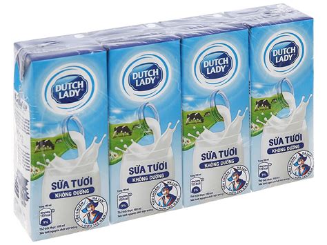 sua tiet trung dutch lady dau bich 180ml