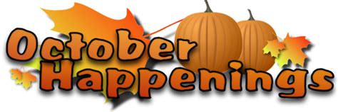 Download High Quality october clip art welcome Transparent PNG Images ...