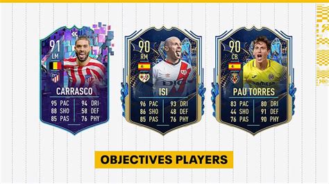 Fifa 23 Yannick Carrasco Flashback Tots Objectives Xp