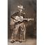 Cowboy Musician 1800s  Vintage Photos Old West Cowboys And Indians
