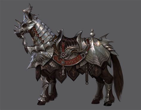 Noho Dk온라인 원화이동 Horse Armor Creature Concept Art