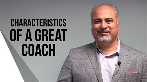 What Are The Characteristics Of A Great Coach Youtube