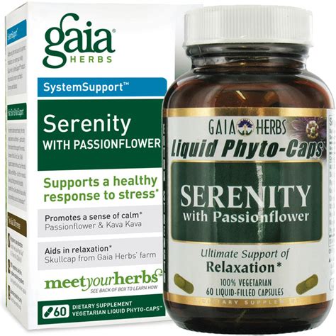 Gaia Herbs Serenity 60 Liquid Phyto Caps
