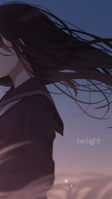 Sad Anime Wallpaper Iphone Inspirational Download 1080×1920 Anime Girl Sad School Uniform Windy