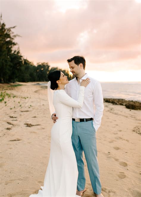 Loulu Palm Estate Hawaii Intimate Wedding Lisa And Ken Desiree