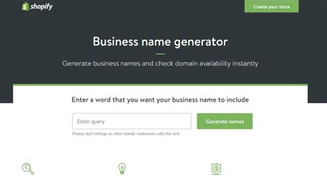 Finden und vergleichen sie produkte online. 5 Business Name Generator Fee Online for Your Business
