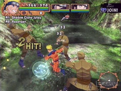 Naruto Uzumaki Chronicles 2 Playstation 2 Screenshot Gggames