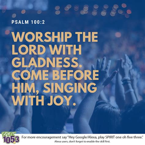 Psalm 1002 Worship The Lord With Gladness Come Before Him Singing