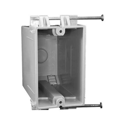 Cantex 1 Gang Pvc New Work Switchoutlet Electrical Box In The