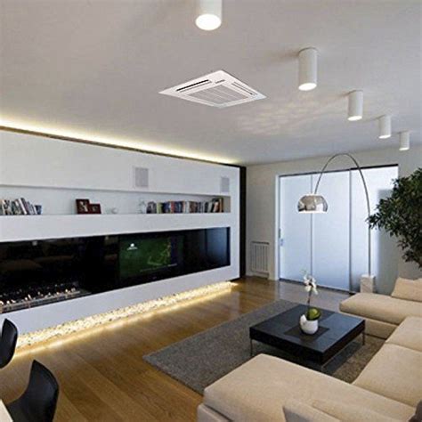 Common applications for ductless mini split air conditioners. Ceiling Mount Mini Split Vibrant | Living room decor ...