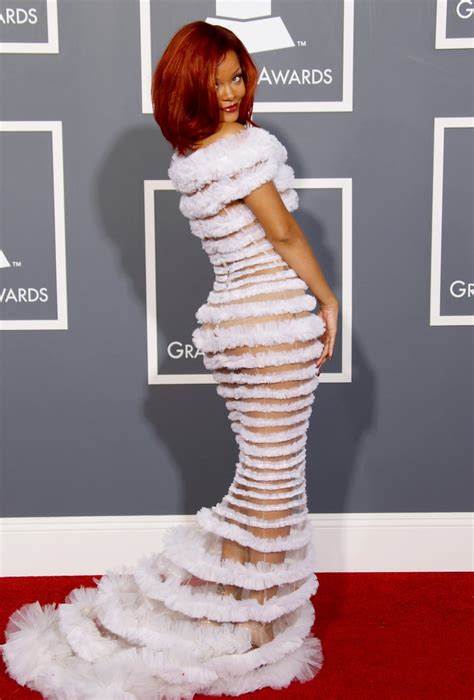 Rihanna The Best Grammys Dresses Of All Time Popsugar Fashion Photo 11