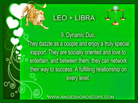 They are very close in the zodiac (just two signs apart), which makes them understand each other very well. Libra And Leo With Quotes. QuotesGram