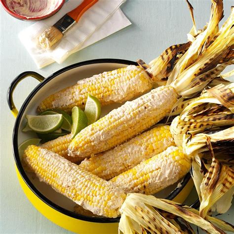 This street corn recipe is even better than any street cart or food truck! Grilled Street Corn Recipe | Taste of Home