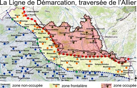 Ligne De Démarcation Saone Et Loire - La ligne de démarcation… – ANACR Allier