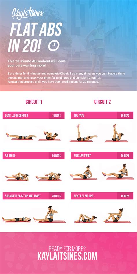 10 insane 20 minute ab workouts that will help you say bye to belly fat trimmedandtoned