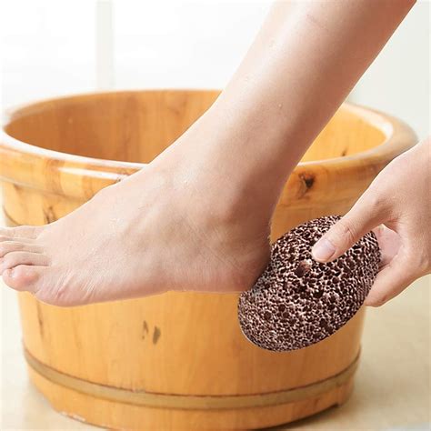 2 Pack Remove Dead Skin Pumice Grind Foot Stone Exfoliate Natural Volcanic Stone Foot Massage