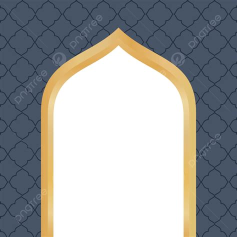 Gambar Bingkai Emas Islam Ramadhan Ramadan Perbatasan Islam Islamik
