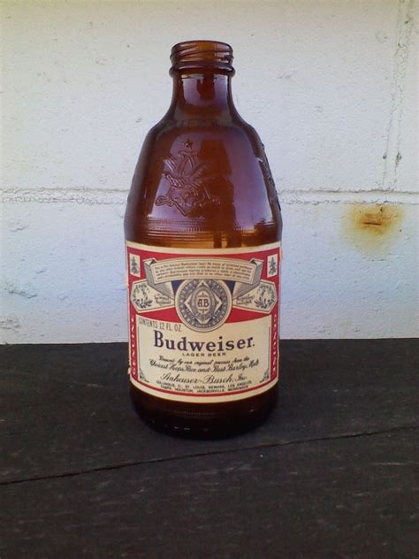 Budweiser Beer~anheuser Busch~st Louis Missouri Etc~beer Bottle~12 Oz