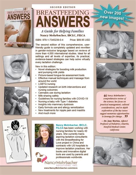breastfeeding answers second edition — nancy mohrbacher