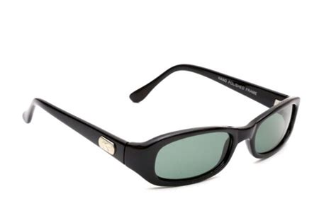 Rectangular Retro Unisex Sunglasses Black Frame Green Lens Vintage Style Ebay