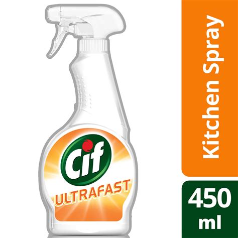 Cif Ultrafast Spray Kitchen 450ml Kitchen Iceland Foods