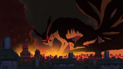 Nine Tailed Demon Foxs Attack Narutopedia