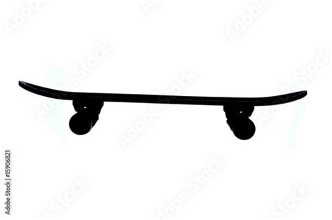 Silhouette Of Skateboard Stock Photo And Royalty Free Images On