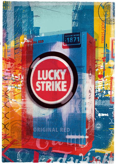 Lucky Strike Limited Edition Alex Williamson Graphic Images