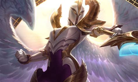 Riot Games League Of Legends Kayle And Morgana Art Blast