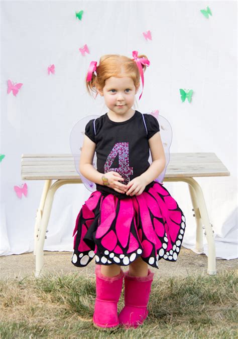 Handmade Costume Series Diy Twirly Butterfly Skirt Tutorial Andreas