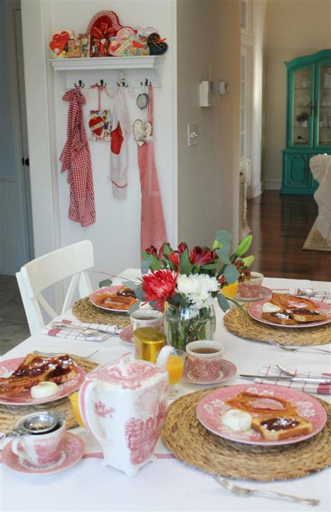 Simple And Sweet Valentine Breakfast Decor To Adore