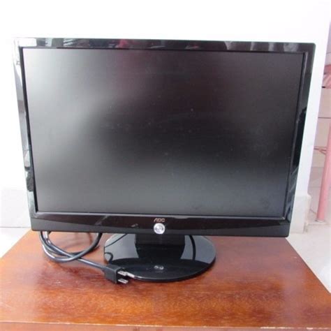 The software will inventory your computer for all active device types we support upon installation. Monitor Aoc Modelo 917sw Lcd 19pol - R$ 275,00 em Mercado ...
