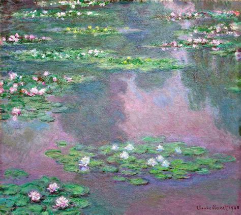 Water Lilies Claude Monet Wikiart Org Encyclopedia Of Visual Arts
