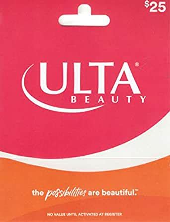 After getting a gift card we all want to know the method to check the balance. Amazon.com: Ulta Beauty $25 Gift Card: Gift Cards