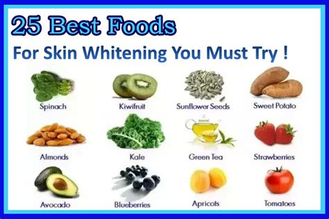 25 Best Foods For Skin Whitening You Must Try Healthy Skin