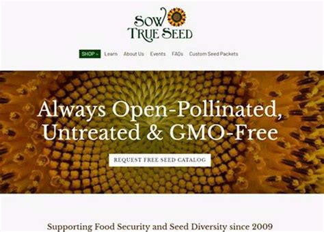 Sow True Seed Sponsors The Blind Pig And The Acorn Garden Blind Pig