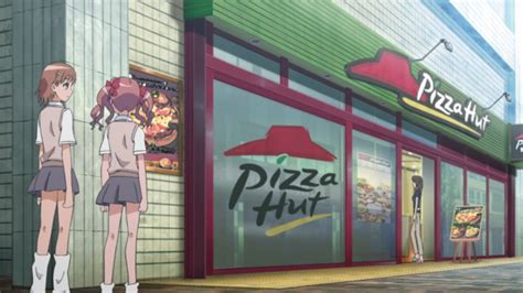 I Never Knew That Pizza Hut Existed In Academy City Thats Pretty Cool