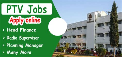 Ptv Current Jobs 2023 Latest Advertisement By Pakistan Television