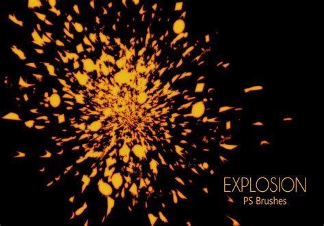 20 Explosion Ps Brushesabr Vol4 Free Photoshop Brushes At Brusheezy