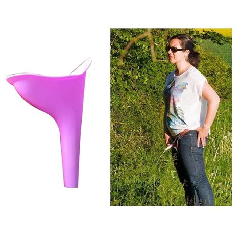 new design women urinal outdoor travel camping portable female urinal soft silicone urination