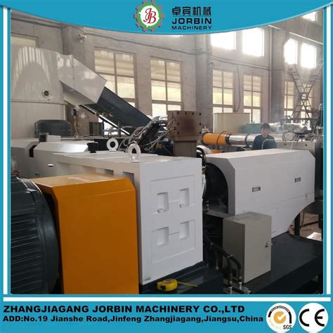 Agricultural Film Recycling Granulatortwo Stage Granulation Extruder