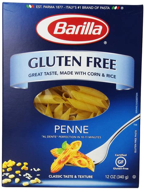 Amazon Com Barilla Gluten Free Pasta Penne 12 Ounce Pack Of 12