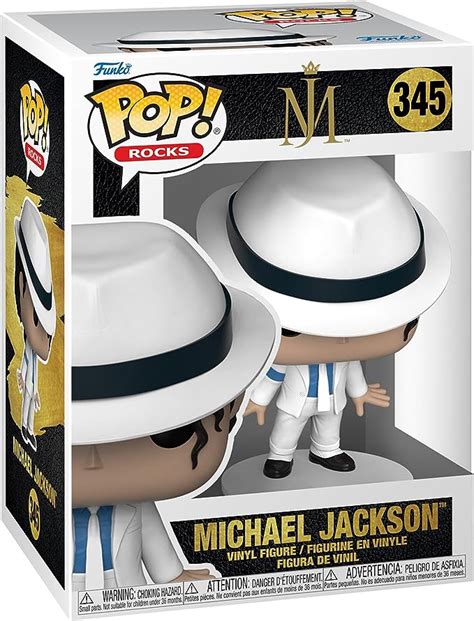 Funko Pop Rocks Michael Jackson Mj Lean Figura In Vinile Da