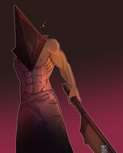 excited that pyramid head is coming to dbd so i drew a fanart r deadbydaylight