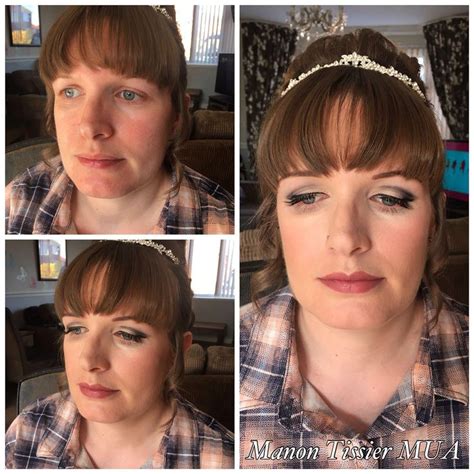 Before And After Bride And Bridesmaid Hair And Makeup Hair And Beauty