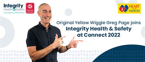 Original Yellow Wiggle Greg Page Joins Integrity Health And Safety At