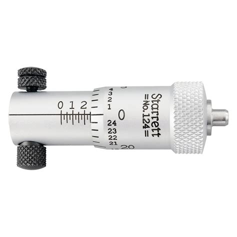 Starrett® 124 Series™ Sae Mechanical Micrometer Head